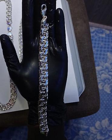 Серебряные цепочки: Цепочка, Проба 960, Мужские, Новый — 17