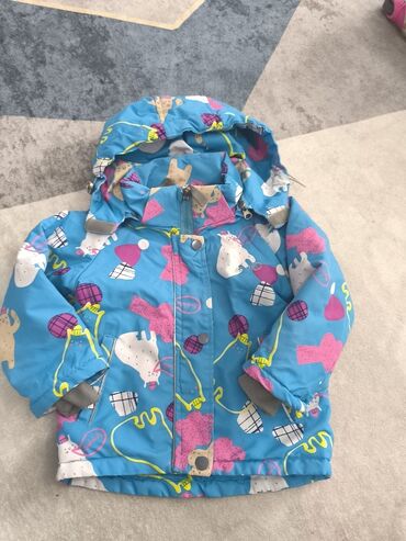 куртки на осень: Детская куртка Ballabio Kids Collection в голубом цвете с ярким