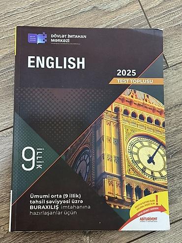 Тесты: Məhsul: “English – 2025 Test Toplusu” (DİM) Səviyyə: 9 illik ümumi — 1