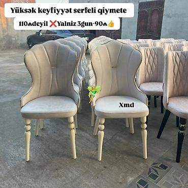 komputer masasi: Qonaq otağı üçün, Yeni, Qatlanmayan, rəng - Bej Stul — 1