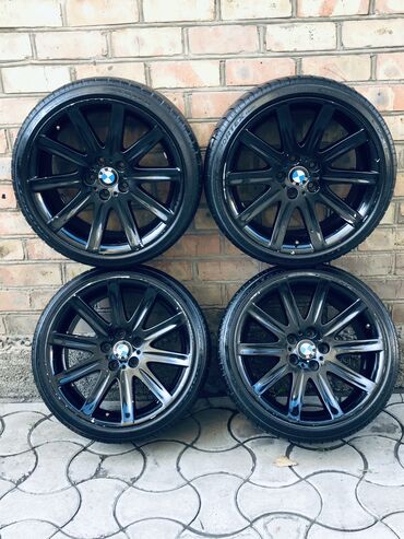 Шины: Продаю диски Borbet 95 стиль (арбуз) original R19 перед 9j 245/35/19 — 4