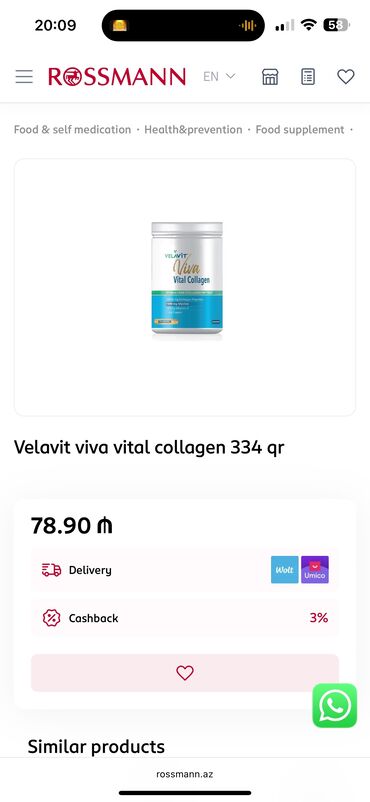 Bədənə qulluq: Collagen satıram tezedı.hamile oldugum ucun istifade ede