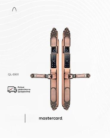 Smart kilid "QL-S901" Model: QL-S901 Qapı tipi: Taxta qapı, seyf qapı