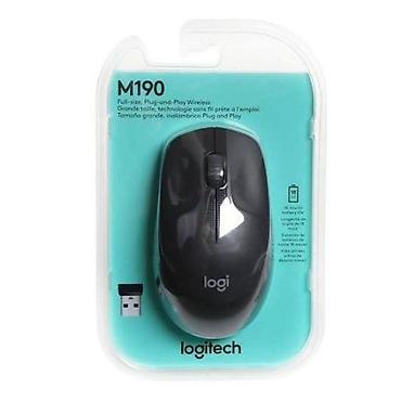 lenovo tab m9: Logitech M190 910-005905 Charcoal Full-Size Wireless Mouse Tam — 2