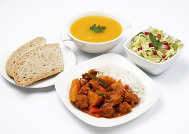 Выездные банкеты: Комплексные обедытурецкая,национальная,европейская,кухня 1-суп