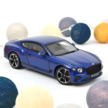 odece: 🚗 Bentley Continental GT 2018 – Sequin Blue | Norev 1:18 Norev — 1