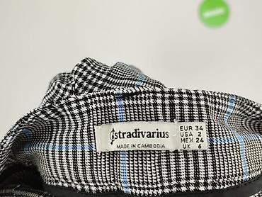 garnitur stradivarius: Stradivarius, Spodnie materiałowe damskie, rozmiar XS — 4