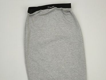 szara spódnice długie: Skirt, S (EU 36), condition - Good