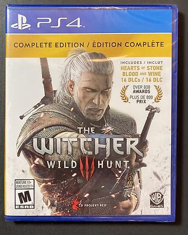 p4 disk: Ps4 witcher 3 game of the year edition oyun diski. Tam bağlı — 1