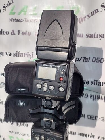 Videokameralar: Nicon SB-600 2-ci əl nöqsansız ideal vəziyyətdə. Gəlmə maldır ustada