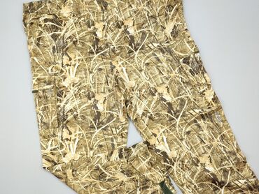 żółta plisowane spódnice: Material trousers, 8XL (EU 56), condition - Very good