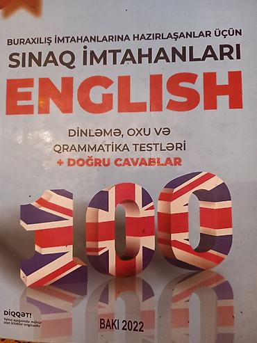 Testlər: Məhsul: Test topluları dəsti Tərkib: - “English 2025 Test Toplusu” – — 6