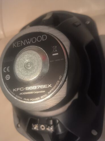 Динамики для авто: Kenwood 80ватт 80watt пользовался пару месяцев машину продал колонки