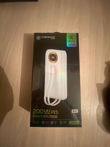 Внешние аккумуляторы: 🔋 Пауэрбанк Yashiman 20000mAh (200W PD Pro) Мощный и стильный внешний