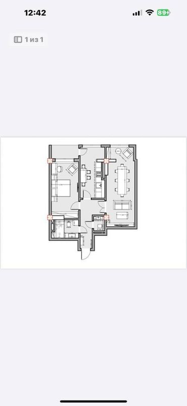московская шопокова: 2 комнаты, 72 м², Элитка, 8 этаж, ПСО (под самоотделку)