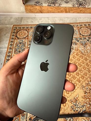 IPhone 16 Pro Max, 512 ГБ - Цвет: тёмно‑зелёный (на фото) - Экран