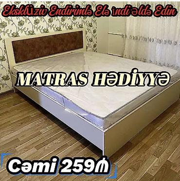 İki nəfərlik yataq dəsti - Rəng: açıq krem/ağ korpus, qəhvəyi yumşaq lalafo.az -da İki nəfərlik yataq dəsti - Rəng: açıq krem/ağ korpus, qəhvəyi yumşaq