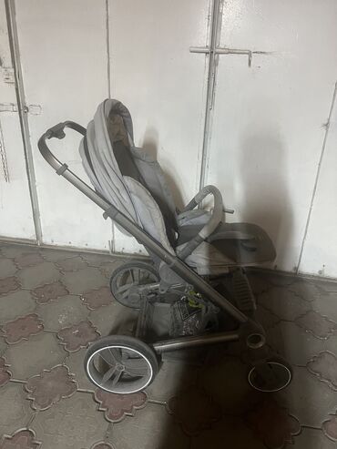 купить коляску в польше бу: Балдар арабасы, түсү - Күмүш, Колдонулган