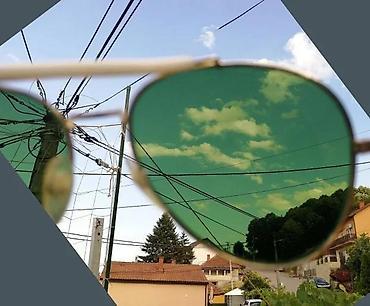 Naočare: Vintage Aviator Sunčane naočare WW Zelene lećeII. Vintage 1960-te — 5