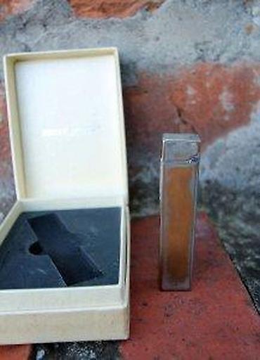 Upaljači i prateća oprema: SILVER MATCH upaljač na gas u originalnoj kutiji. LIGHTER GAZ SILVER — 8