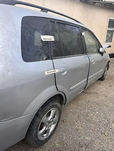Mazda Premacy (минивэн), серебристый, бензин. Автомобиль после ДТП
