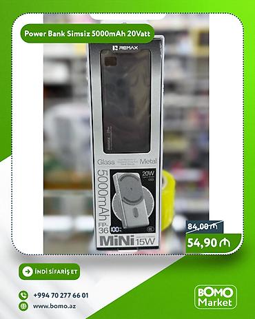 mini powerbank: Powerbank 5000 mAh, Yeni — 1