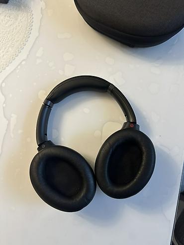 Qulaqcıqlar: Sony WH-1000XM3 — əla vəziyyətdə Cəmi ~10 dəfə istifadə olunub, demək — 7
