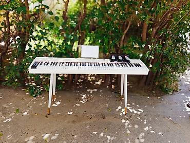 Digər: Ağ rəngli. Elektro Pianino.Təzə. 88 klaviş tam oktava Piano — 5