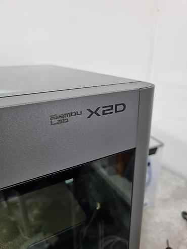 Офистик техника: 3D принтер Bambu Lab X2D. Азиатская версия,без AMS. 180 часов,в — 2