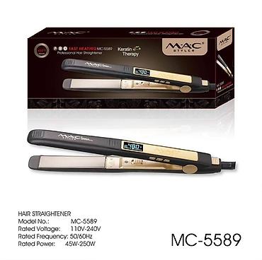 Чач үчүн утюжок MAC Styler, Стандарттык, 210 °С жана андан жогору