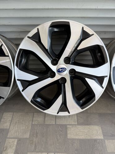 Диски: Литые Диски R 18 Subaru, Комплект, отверстий - 5, Б/у — 7