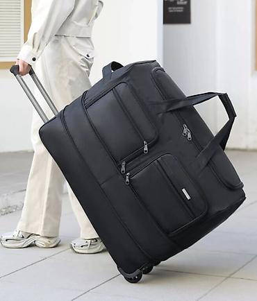 Дорожные сумки: ПРОДАЮ ДОРОЖНУЮ СУМКУ ТРАНСФОРМЕР ЧЕМОДАН С ВЫДВИЖНОЙ РУЧКОЙ И — 1