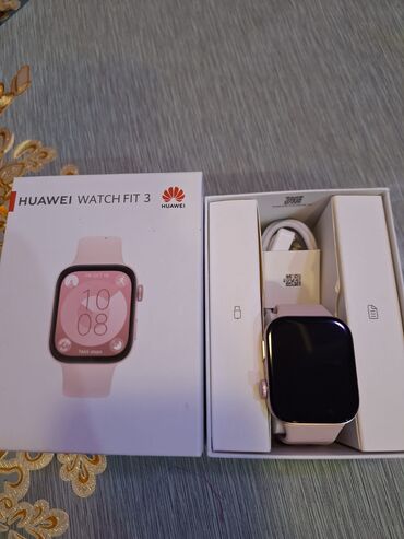 Smart saatlar: Yeni, Smart saat, Huawei, Sensor ekran, rəng - Çəhrayı