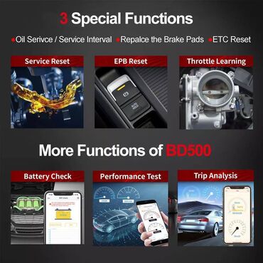 Alati za automobile: NOVO - ANCEL BD500 Bluetooth OBD2 za VW Audi Seat Skoda ANCEL BD500 — 11