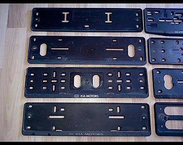 Транспорт: Məhsul: Avtonömrə üçün plastik çərçivələr (universal və markaya uyğun — 3