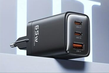 купить техно пова 6 нео: Toocki GaN 65W PD & QC 4.0 Быстрый зарядный адаптер, 3-портовый
