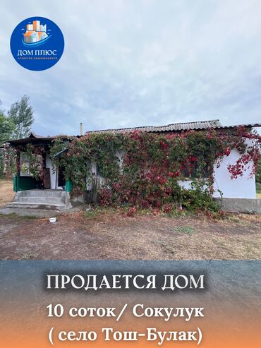 дом село ала тоо: Дом, 45 м², 2 комнаты, Агентство недвижимости, Косметический ремонт
