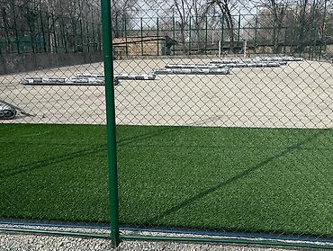 футбольный газон ош: Срочно! Искусственное спортивное покрытие для футбольных площадок б/у — 1