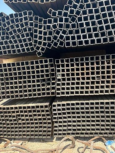 Metal məhsulları: Kvadrat, Dəmir Profil, şveller, 80x80 mm, Qalınlıq: 3 mm, Yeni, Rayonlara çatdırılma, Ödənişli çatdırılma, Pulsuz çatdırılma — 6