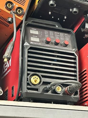 Инструменты: Сварочный полуавтомат ABM MIG‑315W Professional. - Процессы: MIG/MAG — 1