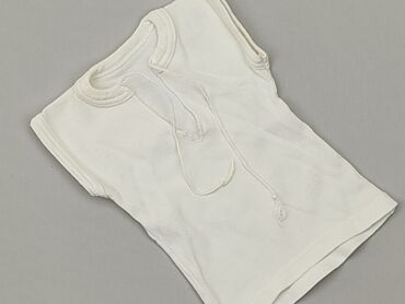 biała koszula z gorsetem: T-shirt, 0-3 months, condition - Good