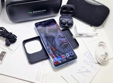 Redmi: Redmi, Redmi Note 13, Б/у, 256 ГБ, цвет - Голубой, 1 SIM, eSIM, 2 SIM — 10