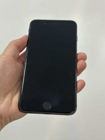 Apple iPhone: IPhone 8 Plus, Жаңы, 64 ГБ, Кара, 100 %