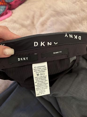 yun şalvar: DKNY qadin klassik şalvarı Yeni - Model: Bowery, Skinny Fit - Rəng — 2