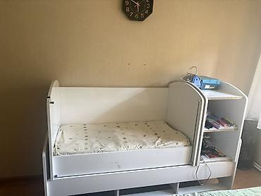 defter qelem: Uşaq çarpayısı satılır. Ağ rəngli, funksional dizayna malik modeldir — 1