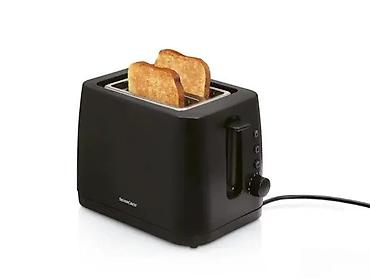 Tosteri: SilverCrest toster za hleb – crni, 870 W - Dve široke slot-otvore za — 1