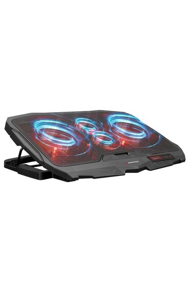 Dinamiklər və musiqi mərkəzləri: Rampage Ad-rc4 Işıklı Gaming Laptop Soğutucu 2x125mm 2x70mm 15-17