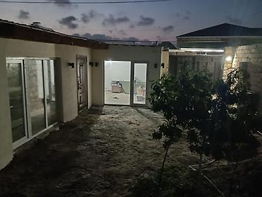 4 otaqlı ev: 1 mərtəbəli həyət evi - Həyətyanı sahə: meyvə ağacları ilə kiçik bağ — 2