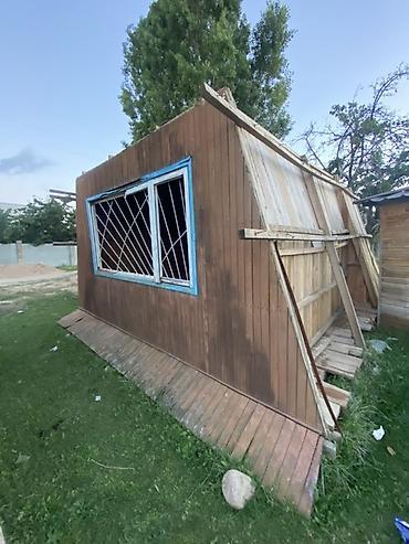 1й этаж: Сборно-разборный деревянный домик (бытовка/дачный модуль) - — 1