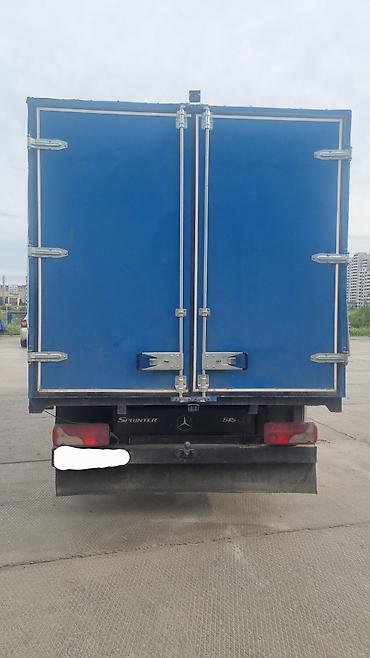 фури: Грузовой фургон-тент на базе Mercedes-Benz Sprinter (двухрядная — 4